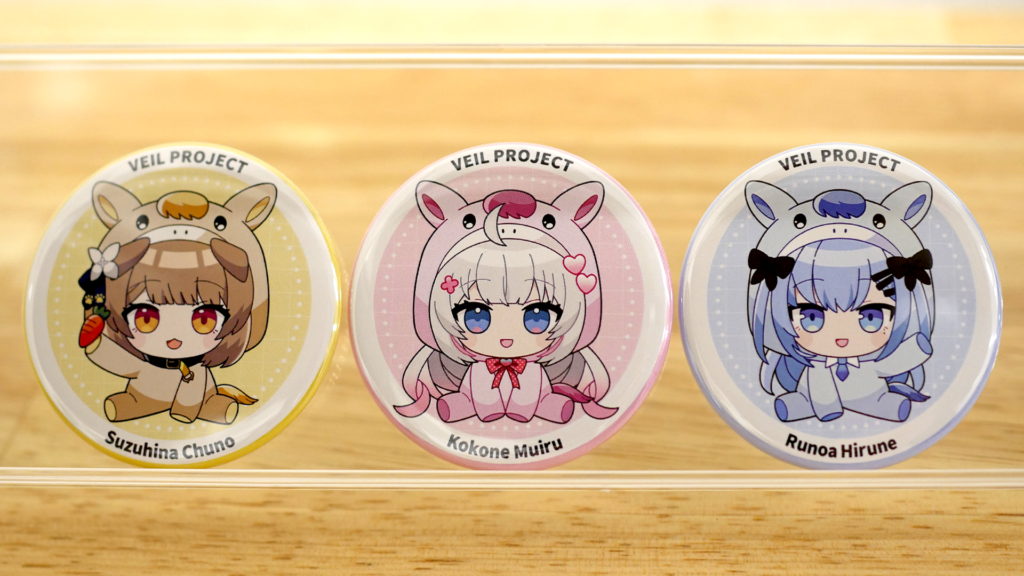 ベルプロ決起集会缶バッジ